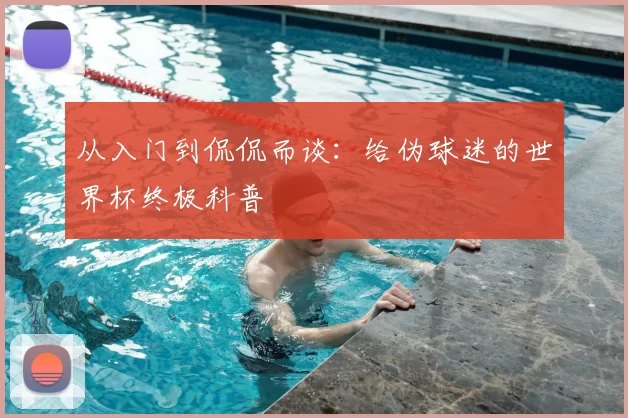从入门到侃侃而谈：给伪球迷的世界杯终极科普